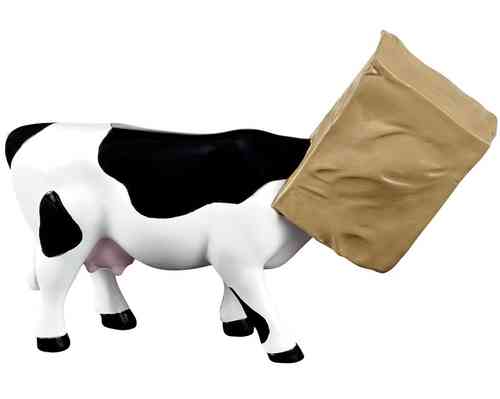Cow Hide - Cowparade Kuh Medium