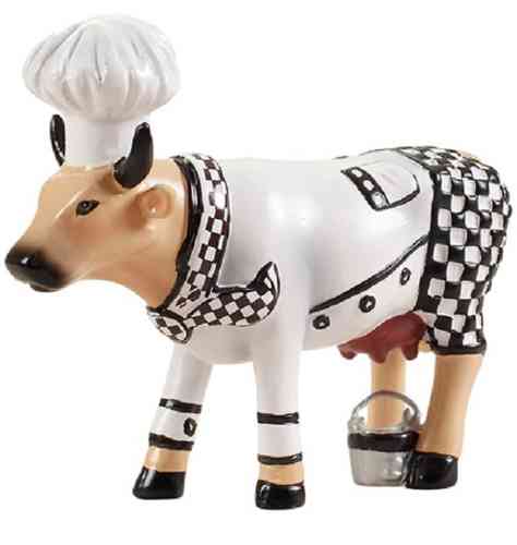 Chef Cow - Cowparade Kuh Small