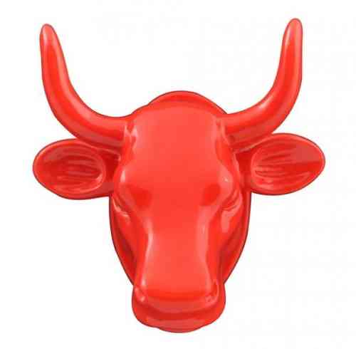 Cowparade Kuh Magnet 'Rot'