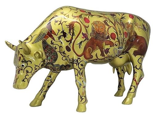 The Golden Byzantine - Cowparade Kuh Large
