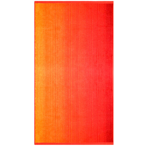 Dyckhoff Strandtuch mit Farbverlauf 'Colori' 70 x 180 cm Rot