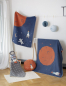 Preview: David Fussenegger Babydecke Mila 'Mars' 75 x 100 cm Blau