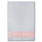 Preview: Dyckhoff Geschirrtuch 3-Set 'eat & drink' 50 x 70 cm