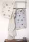 Preview: David Fussenegger Kinderdecke Riga Kids 'Punkte' 100 x 140 cm Filz - Grau