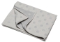 Preview: David Fussenegger Kinderdecke Riga Kids 'Punkte' 100 x 140 cm Filz - Grau