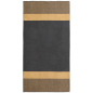 Preview: Dyckhoff Saunatuch 'Two-Tone Stripe' 100 x 200 cm Gold Farbe Gelb