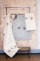 Preview: David Fussenegger Babydecke Maja 'Igel & Schnecke' 75 x 100 cm