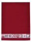 Preview: framsohn Geschirrtuch Waffel 'Herzerl' 50 x 70 cm Rot