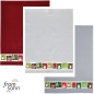 Preview: framsohn Geschirrtuch Waffel 'Xmas Motive' 50 x 70 cm