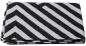 Preview: David Fussenegger Wohndecke Luca 'Grafik' 140 x 200 cm Schwarz