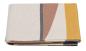 Preview: David Fussenegger Wohndecke Luca 'Komposition' 140 x 200 cm Gelb