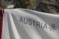 Preview: David Fussenegger Wohndecke Luca 'Austria' 140 x 200 cm Rohweiß