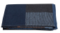 Preview: David Fussenegger Wohndecke Luca 'Patch' 140 x 200 cm Blau