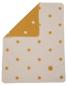 Preview: David Fussenegger Babydecke Juwel mit Stick 'Sonne' 70 x 90 cm Rohweiß
