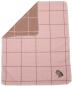 Preview: David Fussenegger Babydecke Juwel mit Stick 'Karo/Pferd' 70 x 90 cm