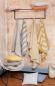 Preview: David Fussenegger Sommertuch 2er Set Nizza 'Diagonalstreifen' 90 x 150 cm