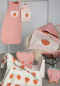 Preview: David Fussenegger Schlafsack Juwel 'Erdbeere' Altrosa 70 cm - 1 Jahr