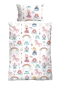 Preview: Biberna Feinbiber Kinder - Bettwäsche 'Little Princess' 100 x 135 cm Weiß