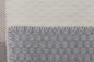 Preview: Biederlack Merino-Wolldecke 'Frame' 150 x 200 cm Beige
