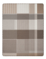 Preview: Biederlack Wohn- und Kuscheldecke 'Maze Stone' 150 x 200 cm Grau - Beige