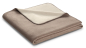 Preview: Biederlack Wohn- und Kuscheldecke 'Melange Doubleface' 150 x 200 cm - Mehrere Farben