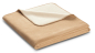 Preview: Biederlack Wohn- und Kuscheldecke 'Melange Doubleface' 150 x 200 cm - Mehrere Farben