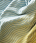 Preview: Biederlack Wohn- und Kuscheldecke 'Ocean Nuance' 150 x 200 cm Gelb - Blau