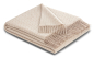 Preview: Biederlack Kaschmirplaid 'Vivo' 130 x 170 cm Beige