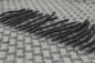 Preview: Biederlack Kaschmirplaid 'Vivo' 130 x 170 cm Anthrazit