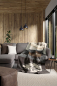 Preview: Biederlack Wohn- und Kuscheldecke 'Pure Ethno' 150 x 200 cm Natur