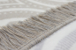 Preview: Biederlack Wohn- und Kuscheldecke 'Raw Texture' 150 x 200 cm Natur
