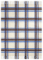 Preview: Biederlack Fransenplaid mit Alpaka 'Arctic Check' 130 x 170 cm Beige