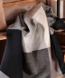 Preview: Biederlack Wohn- und Kuscheldecke 'Alp Square' 150 x 200 cm Braun