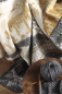 Preview: Biederlack Wohn- und Kuscheldecke 'Winter Knit' 150 x 200 cm Grau