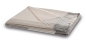 Preview: Biederlack Fransenplaid 'Desire' 130 x 170 cm Grey - Grau