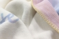 Preview: Biederlack Babydecke Lovely & Sweet 'Milestone' 100 x 150 cm Rohweiß