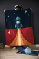 Preview: Biederlack Babydecke 'Little Rocket' 75 x 100 cm Blau