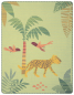 Preview: Biederlack Babydecke 'Wildlife' 75 x 100 cm Grün