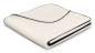Preview: Biederlack Wohn- und Kuscheldecke 'Leo Part' 150 x 200 cm Natur