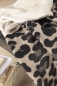 Preview: Biederlack Wohn- und Kuscheldecke 'Leo Part' 150 x 200 cm Natur