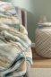 Preview: Biederlack Wohn- und Kuscheldecke 'Mission Teal' 150 x 200 cm Grün - Blau