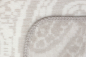 Preview: Biederlack Wohn- und Kuscheldecke 'Swinging Paisley' 150 x 200 cm Beige