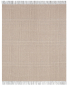 Preview: Biederlack Kaschmirplaid 'Twin Check' 150 x 200 cm Beige
