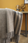 Preview: Biederlack Kaschmirplaid 'Twin Check' 150 x 200 cm Beige