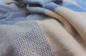 Preview: Biederlack Wohn- und Kuscheldecke 'Blue Woven' 150 x 200 cm Blau