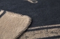 Preview: David Fussenegger Kurzflor- Wohndecke Savona 'Mountains' 150 x 200 cm Natur - Beige