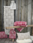Preview: David Fussenegger Kurzflor- Wohndecke Savona 'Herzen' 150 x 200 cm Rauch - Beige