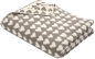 Preview: David Fussenegger Kurzflor- Wohndecke Savona 'Herzen' 150 x 200 cm Rauch - Beige