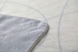 Preview: David Fussenegger Kurzflor- Wohndecke Savona 'Schlittschuh' 150 x 200 cm Hellblau