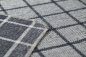 Preview: David Fussenegger Wohndecke Silvretta 'Karo' 140 x 200 cm Rohweiß